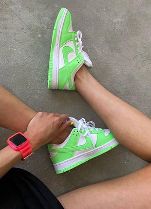 Кросівки nike sb dunk low «&nbsp;acid green&nbsp;»