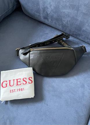 Бананка guess поясна сумка guess