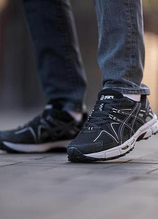 Asics gel-kahana 8 "black white" 8