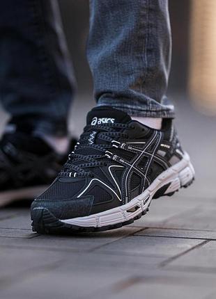 Asics gel-kahana 8 "black white" 7