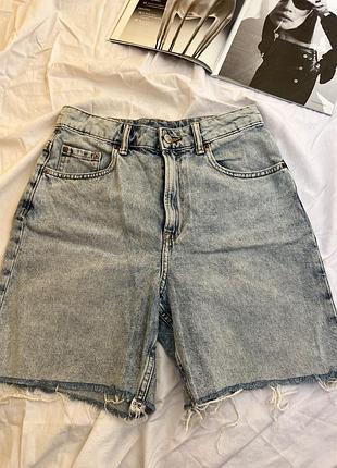 Шорти джинсові h&m