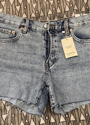 Нові джинсові шорти mango р. 38