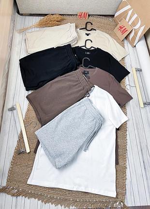 Мужской базовый костюм в разных цветах regular fit h&m