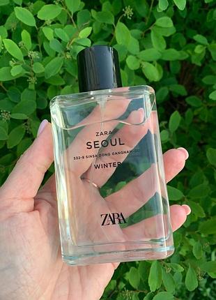 Туалетна вода zara seoul winter 90 мл