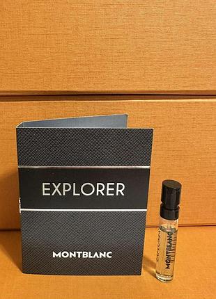 ♥️montblanc explorer, пробник, оригинал ♥️
