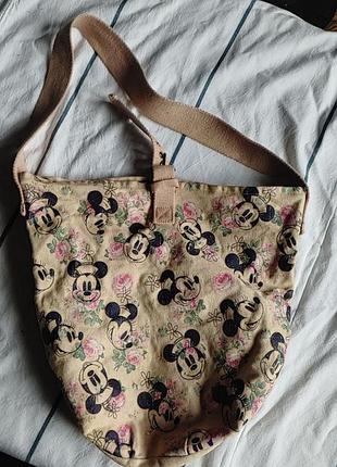 Дитяча сумка з принтом микки маус от disney.