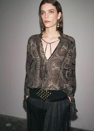 Рубашка zw collection с принтом