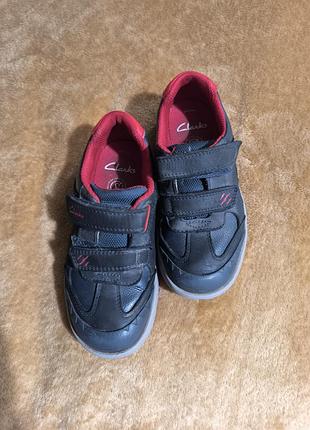 Кожанные кросовки кларкс 30 размер