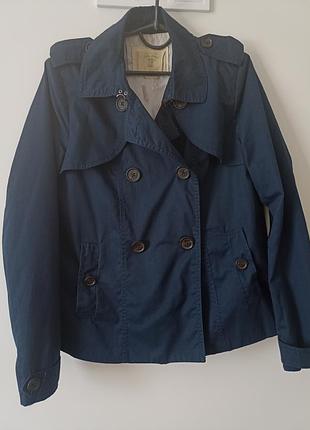 Куртка темно синя