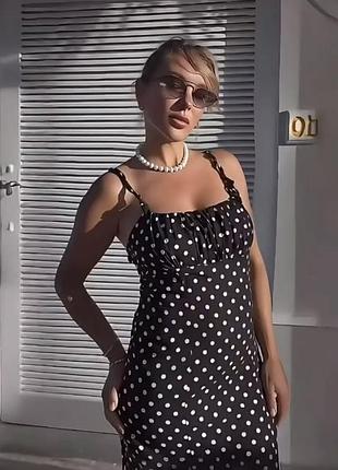 Міні сумка у горох primark