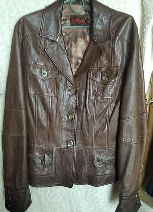 Куртка жіноча з натуральної шкіри італія