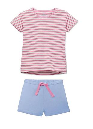 Детский летний костюм комплект lupilu на девочку 50778