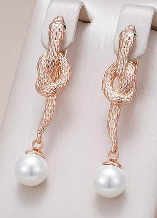 Сережки - змії 🐍