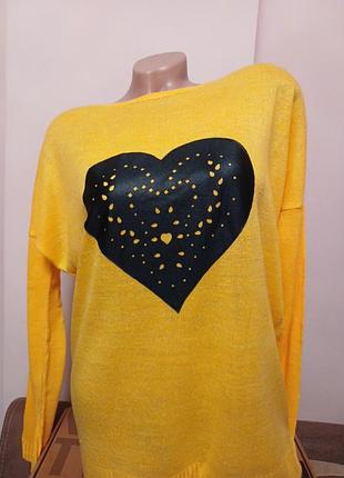 Свитер летучая мышь размер 46