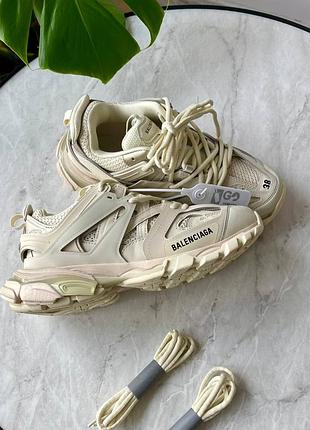 Кросівки balenciaga track 3.0 beige