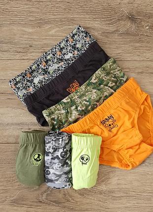 4-5(104-110), новые детские коттоновые трусики для мальчика, primark