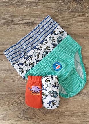4-5(104-110), новые детские трусики primark