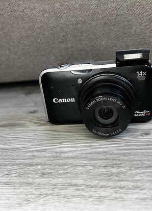 Цифровий фотоапарат canon sx 230hs gps 12.1mp