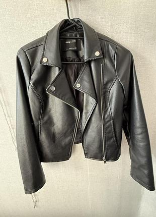 Кожанка косуха жіноча куртка sinsay xxs