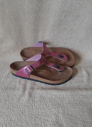 Birkenstock вьетнамки gizeh р.40 стелька 26см