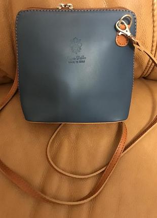 Сумка крос боді шкіряна