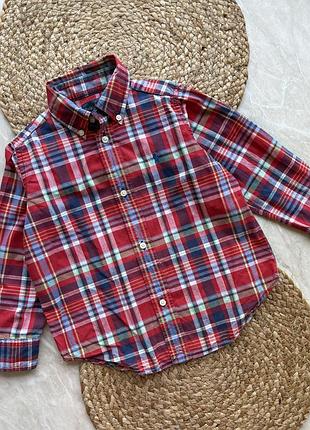 Сорочка в клітинку polo ralph lauren