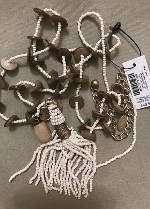 Chicos сотуар намисто перламутр бісер кварц бренд