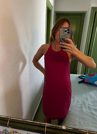 Massimo dutti платье шелк, р. s