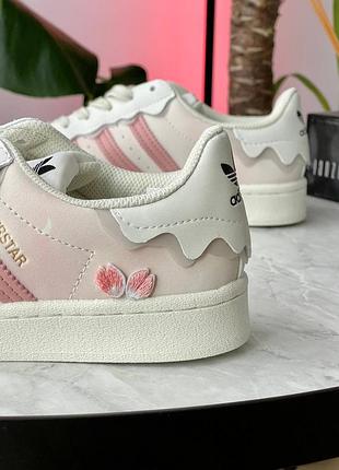 Кроссовки superstar cappucino pink