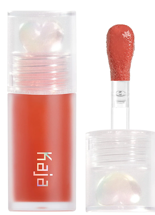 Kaja beauty juicy glass instant hydrating & plumping lip oil олія для збільшення губ - apple cider