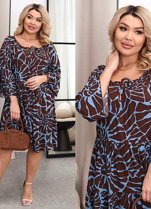 Сукня вільного крою 510