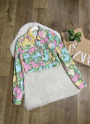 Джинсовка bershka