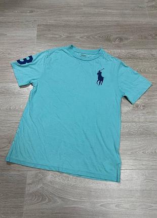 Женская футболка с большим конем polo ralph lauren