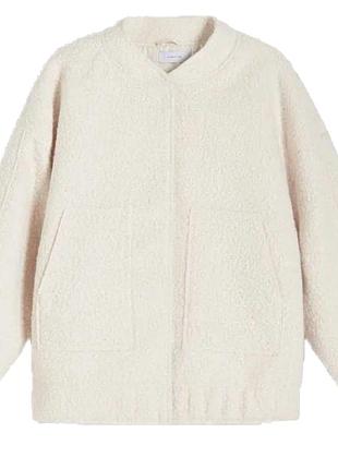 Куртка бомбер з овчини