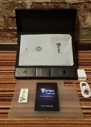 Планшет vortex т10м pro 4/64. gsm. 10,1". новий + чохол силікон. kолір midniht blue. екран 10,1"