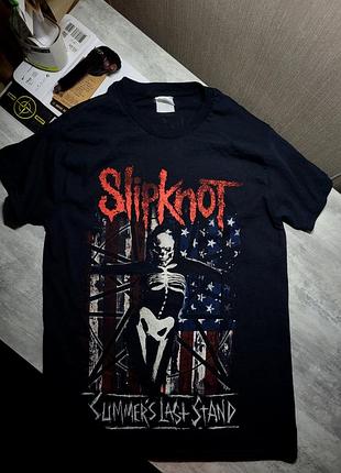 Чоловіча футболка мерч gildan slipknot summer last stand мерч