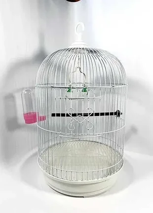 Круглая клетка для птиц av003, красивые цвета, эконом цена, 33*51см!