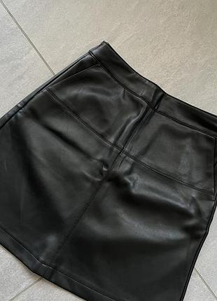 Юбка reserved из искусственной кожи