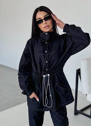 Костюм прогулочный плащевка