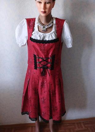Сукня, сарафан баварський вінтажний дірндль  з блузкою.