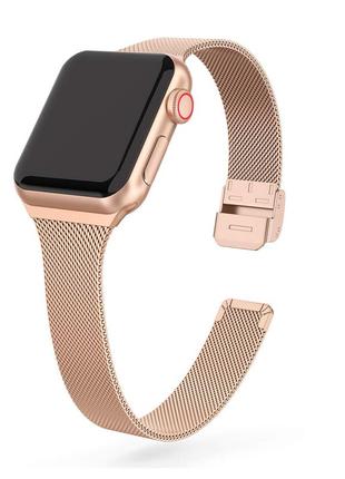 Металевий браслет/ремінець на годинник apple watch