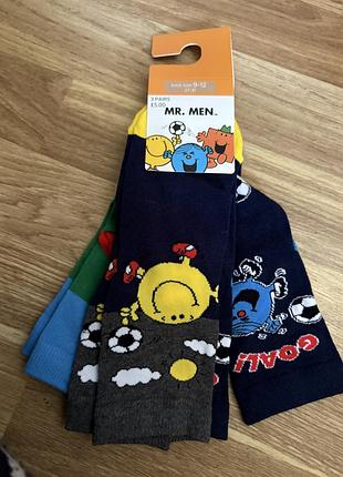 Нові короткі шкарпетки tu хлопчик смайлик