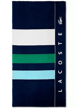 Большие пляжные полотенца lacoste. оригинал из сша. разные цвета