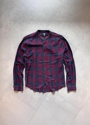 Сорочка в клітинку вінтаж fsbn