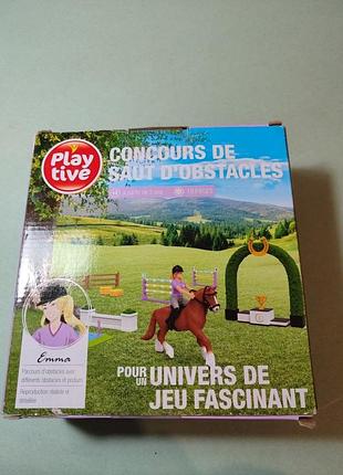 Игровой детский набор конный спорт от play tive