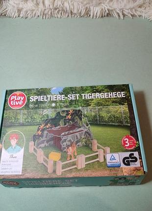 Игровой набор зоопарк от play tive