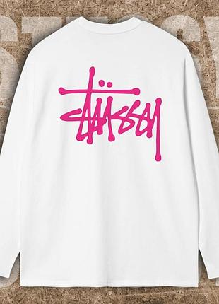 Модный лонгслив stussy 3