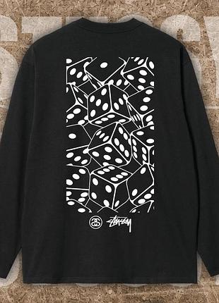 Модный лонгслив stussy 4