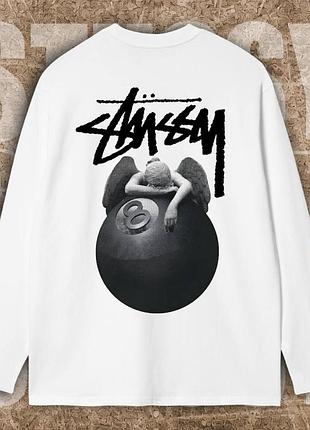 Модный лонгслив stussy 5