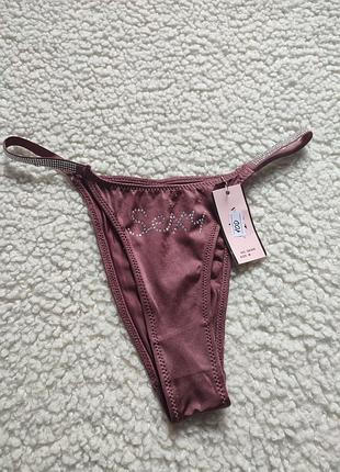 Трусики коричневые